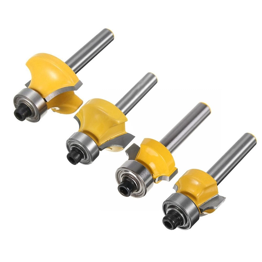Router Bit Set - 1/4 Inch 4Pcs
