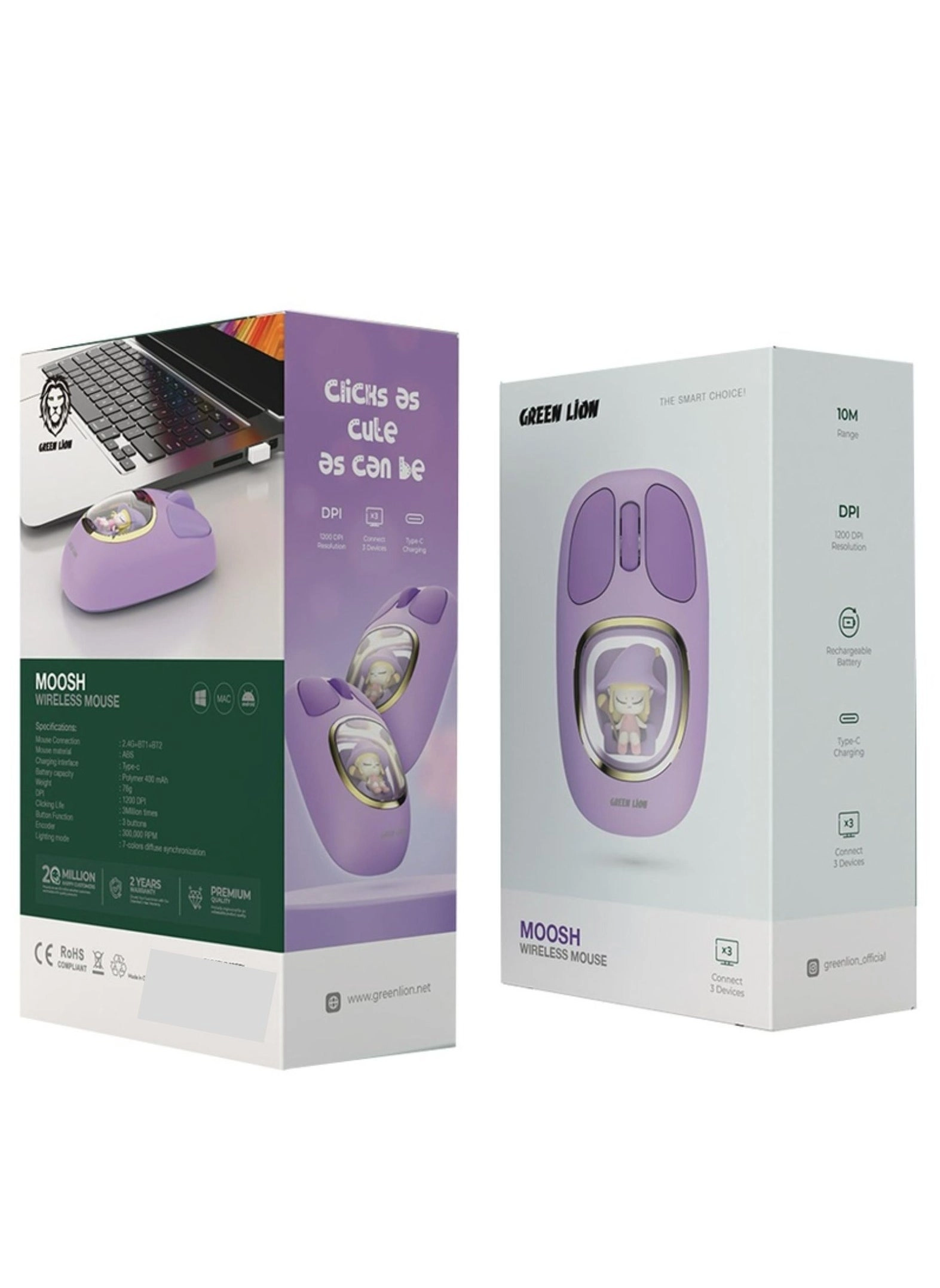 Moosh Mouse - Wireless