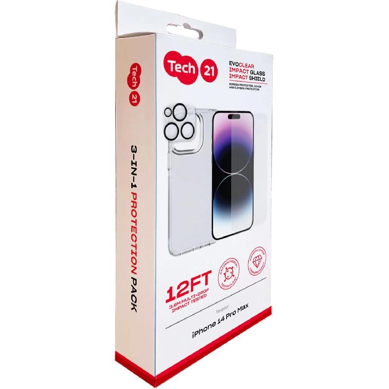 Evo + Impact Glass + Camera Lens Protector - MagSafe Clear for iPhone Air