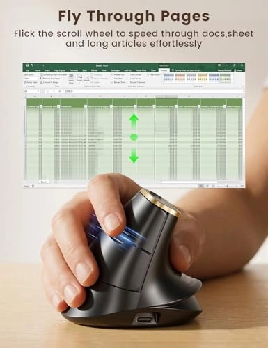 Vertical Mouse - Wireless