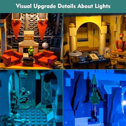 Light kit for LEGO Hogwarts Castle 76454