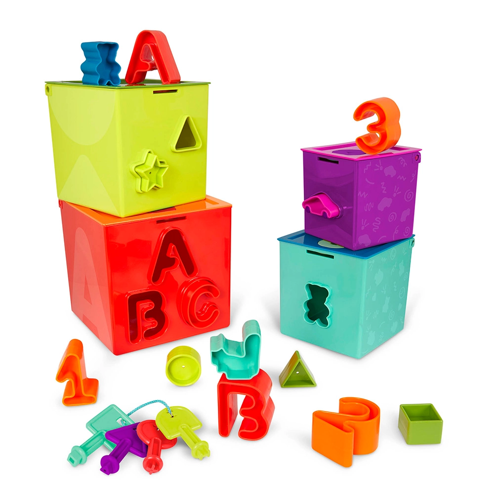 Lock And Learn Activity Cubes - 2+ 18 pieces