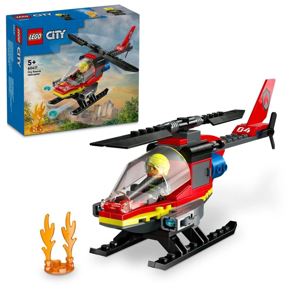 City Fire Rescue Helicopter (60411)