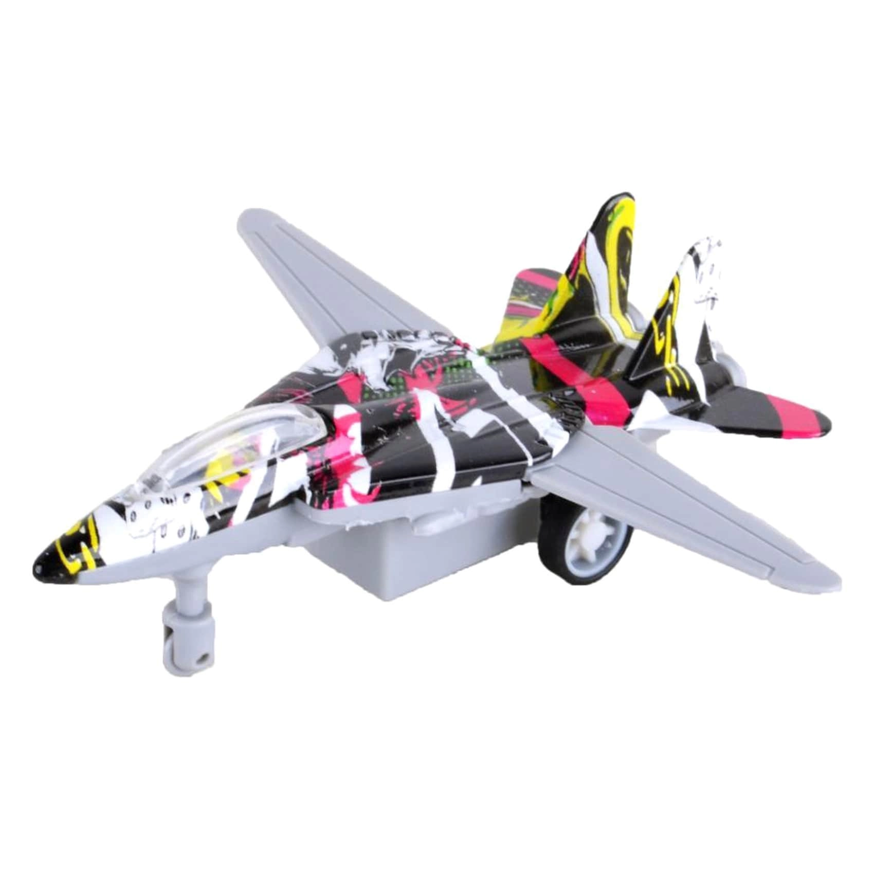 Pull Back Fighter Plane