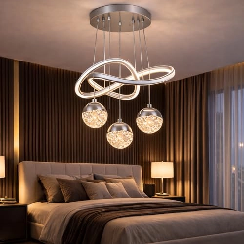 Infinity Ring Chandelier - Dimmable