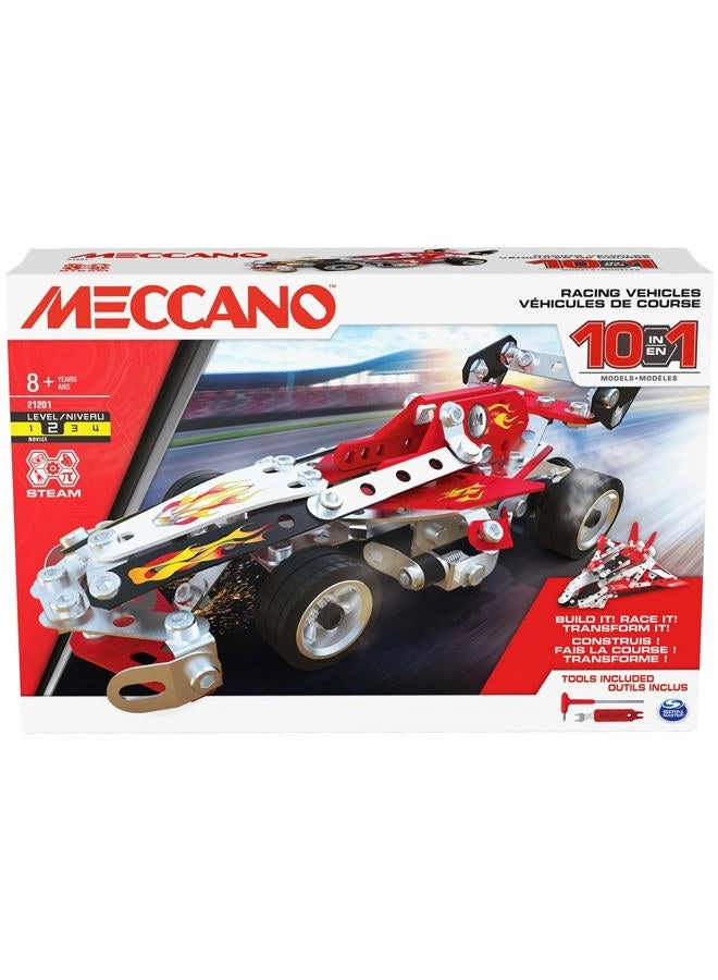 10-in-1 Racing Vehicles - 225 pcs