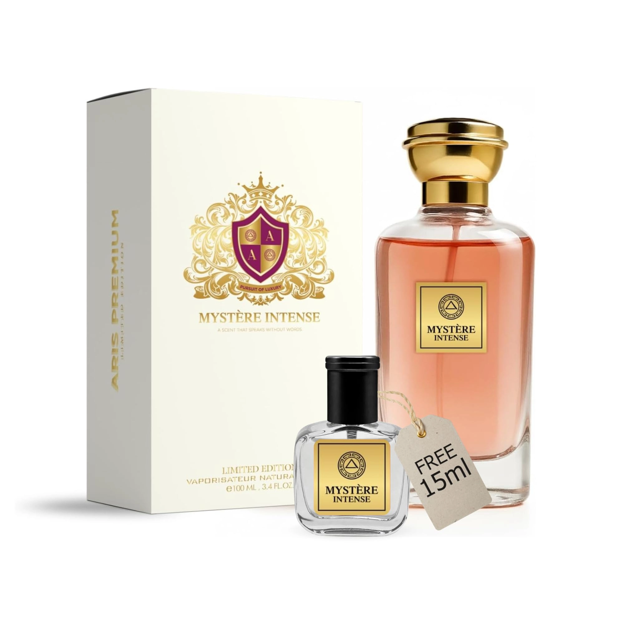 Aris Mystre Intense Eau de Parfum - 100ml 15ml