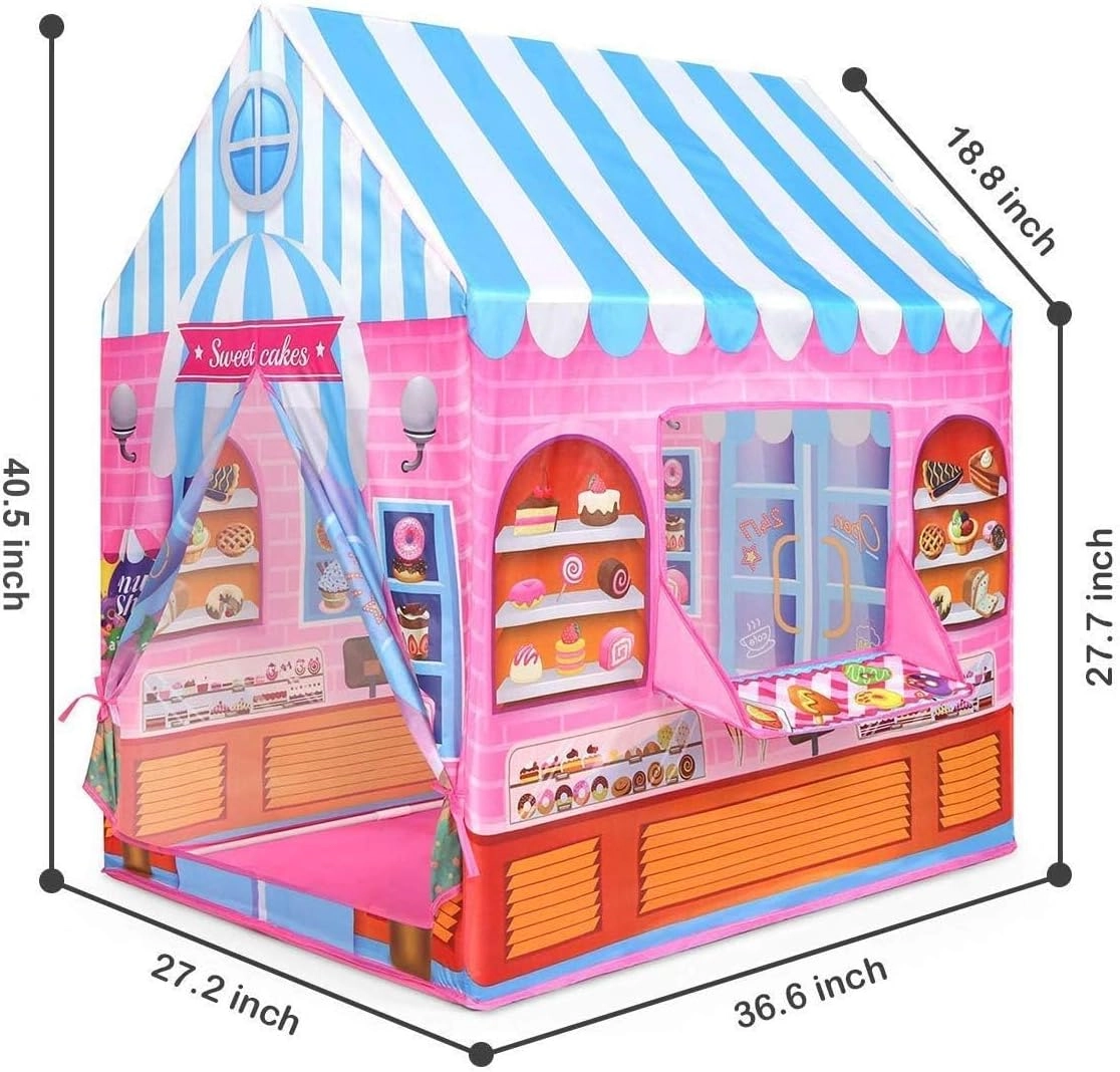 Candy Castle Playhouse - 93*69*103CM Multicolor