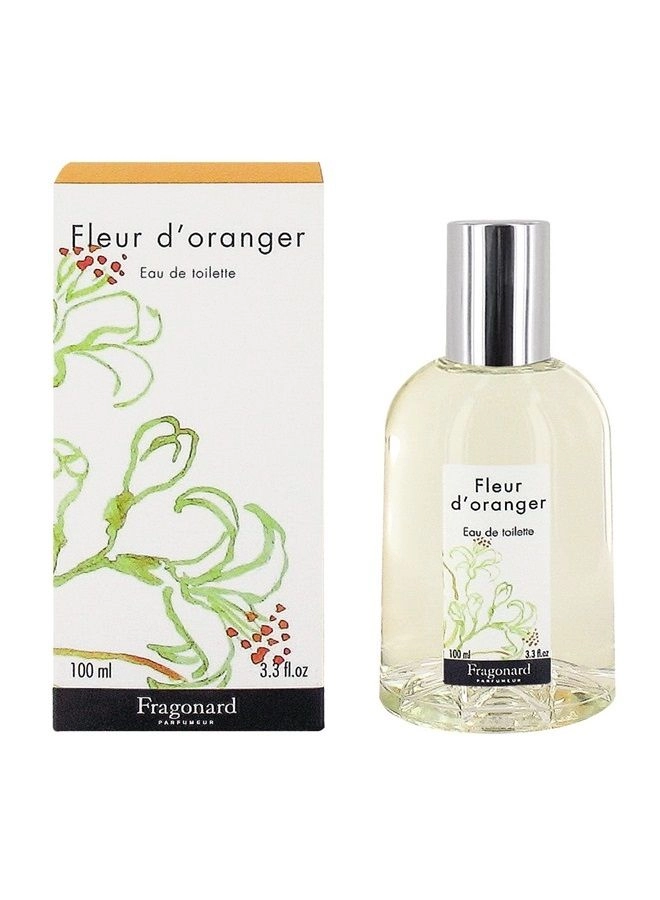 Fragonard Parfumeur Fleur d'Oranger Eau de Toilette 3.38 Fl Oz