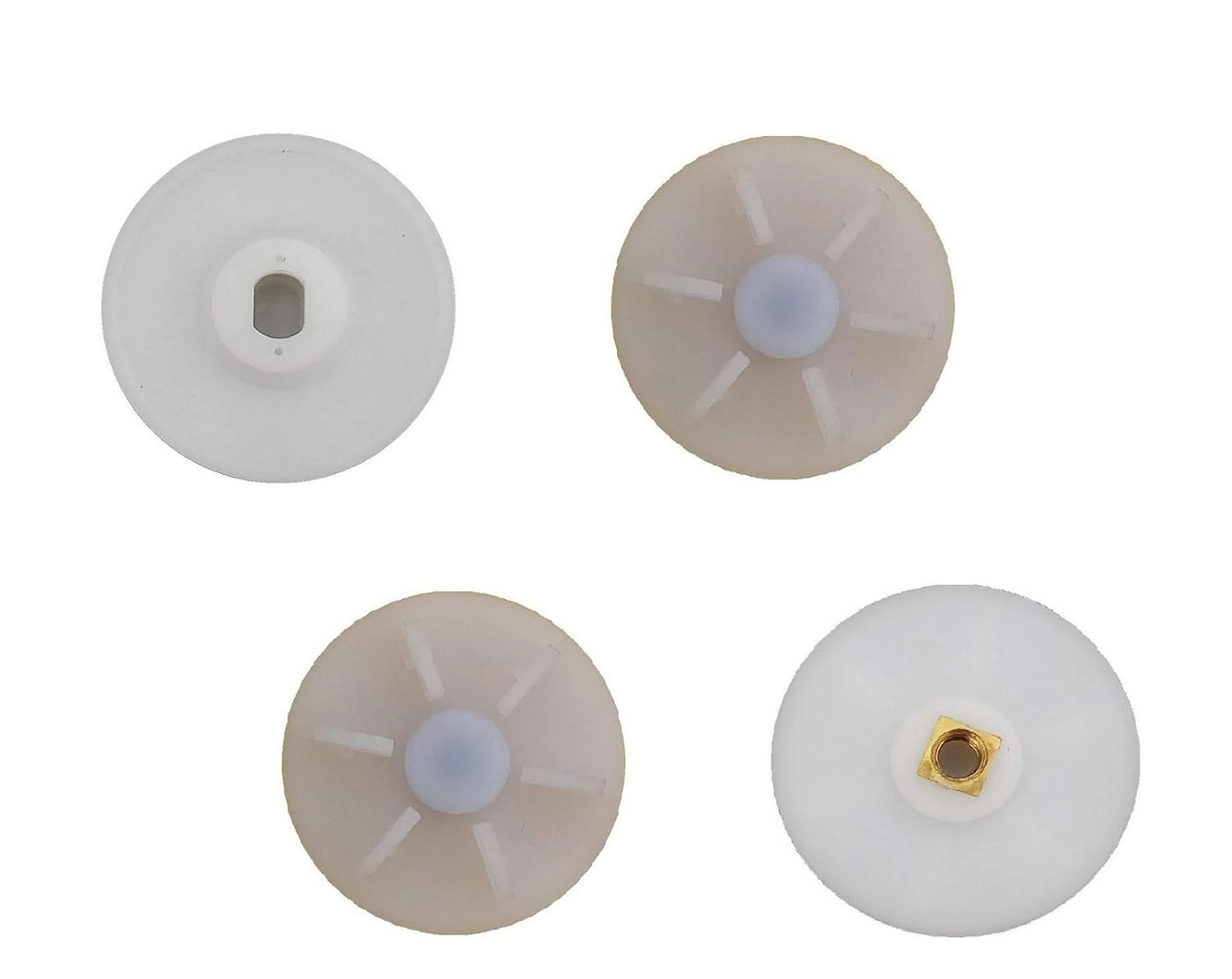 AJS spares Butterfly Mixergrinder - 2Unit Motor 2Unit Jar Couplers 4 Units White