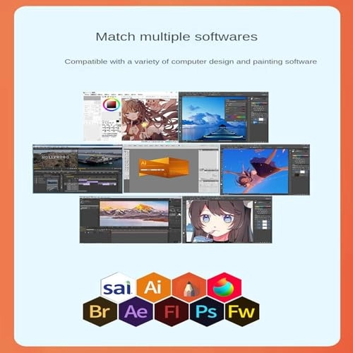 Electronic hand-drawing tablet - 8192