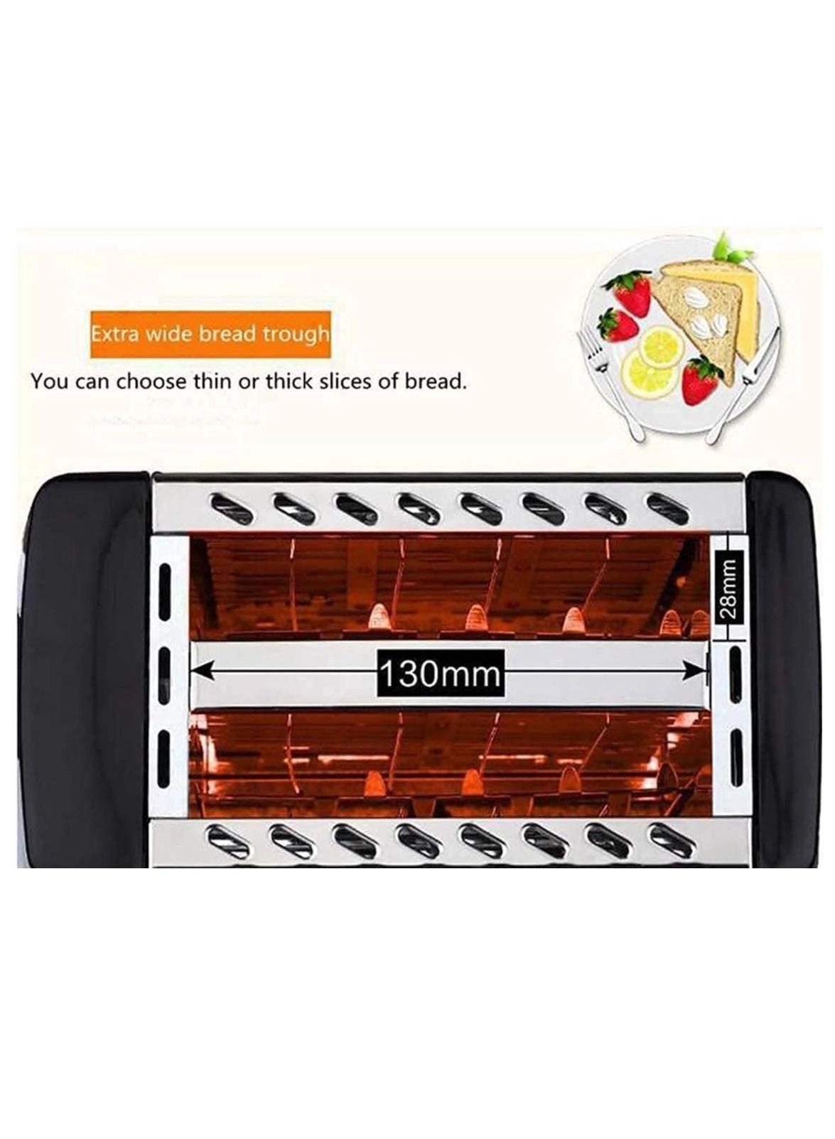 Bread Toaster - 2 Slices