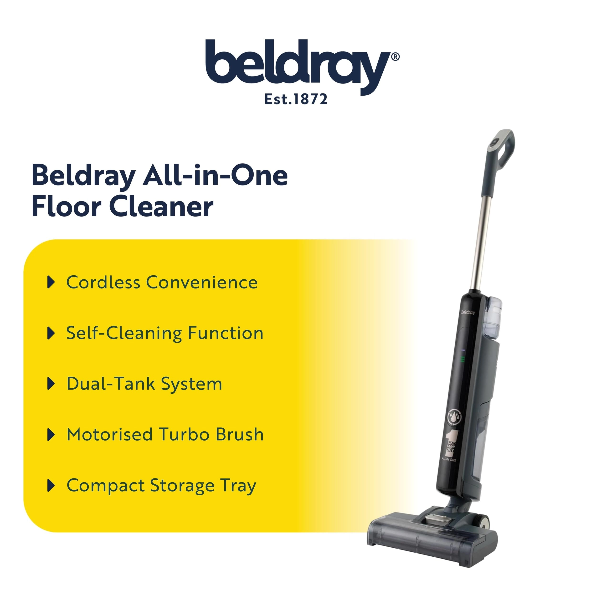 All-in-One Floor Cleaner - Wet/Dry 25 minutes