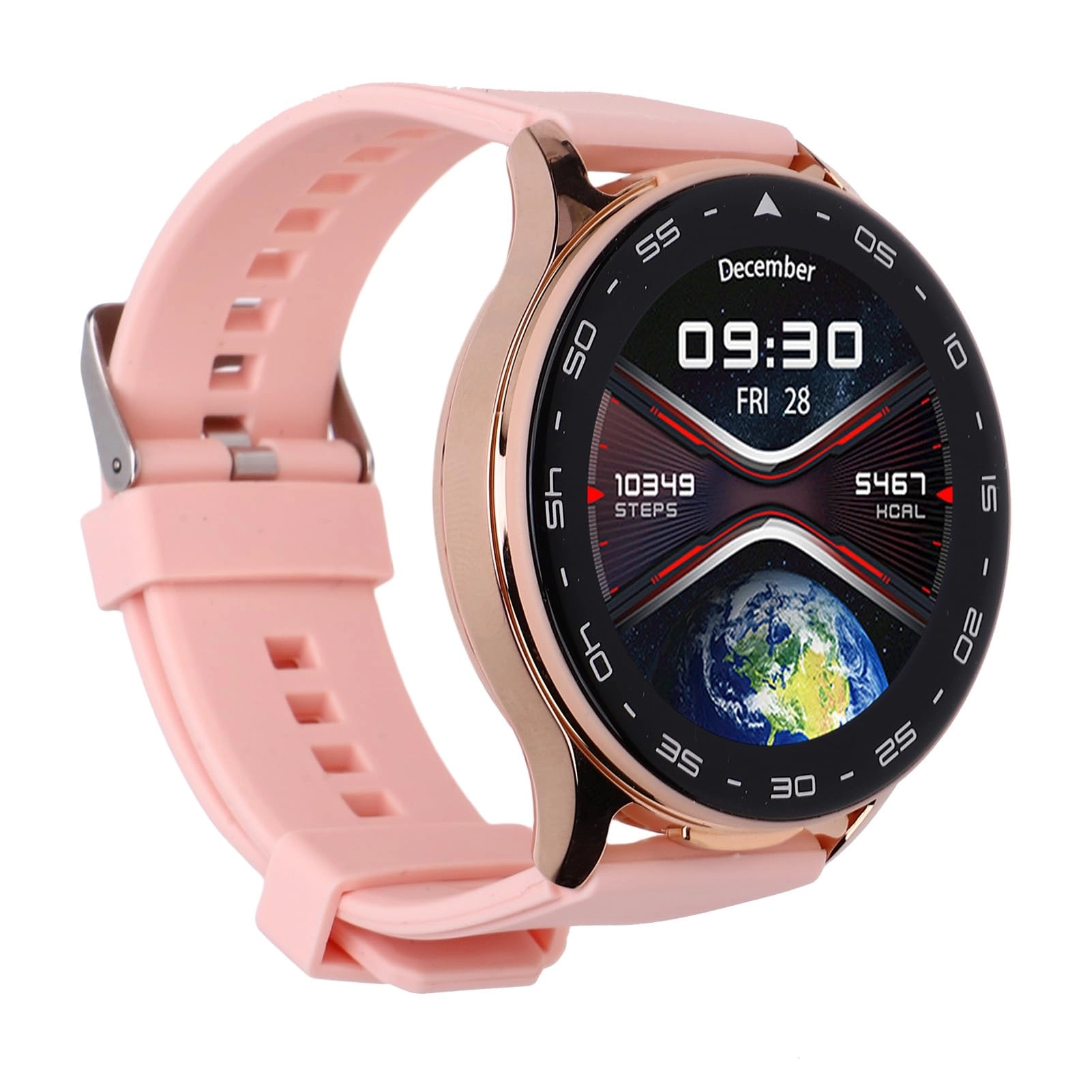 Morelian Smartwatch with Earbuds 41.3mm Zinc Alloy