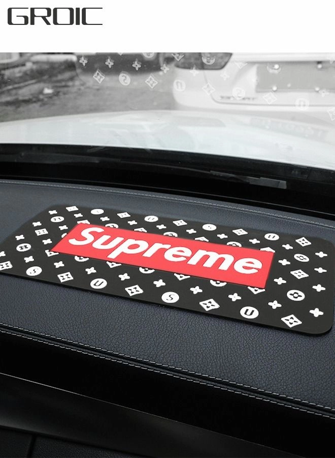 GROIC Car Dashboard Anti-Slip Rubber Pad - PVC Washable