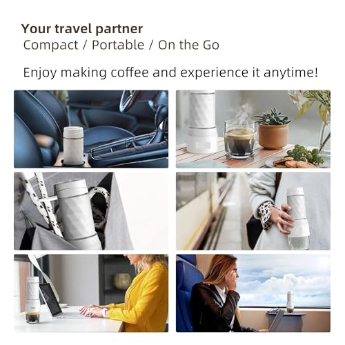 Portable Coffee Maker - 100 Milliliters القهوة المطحونة