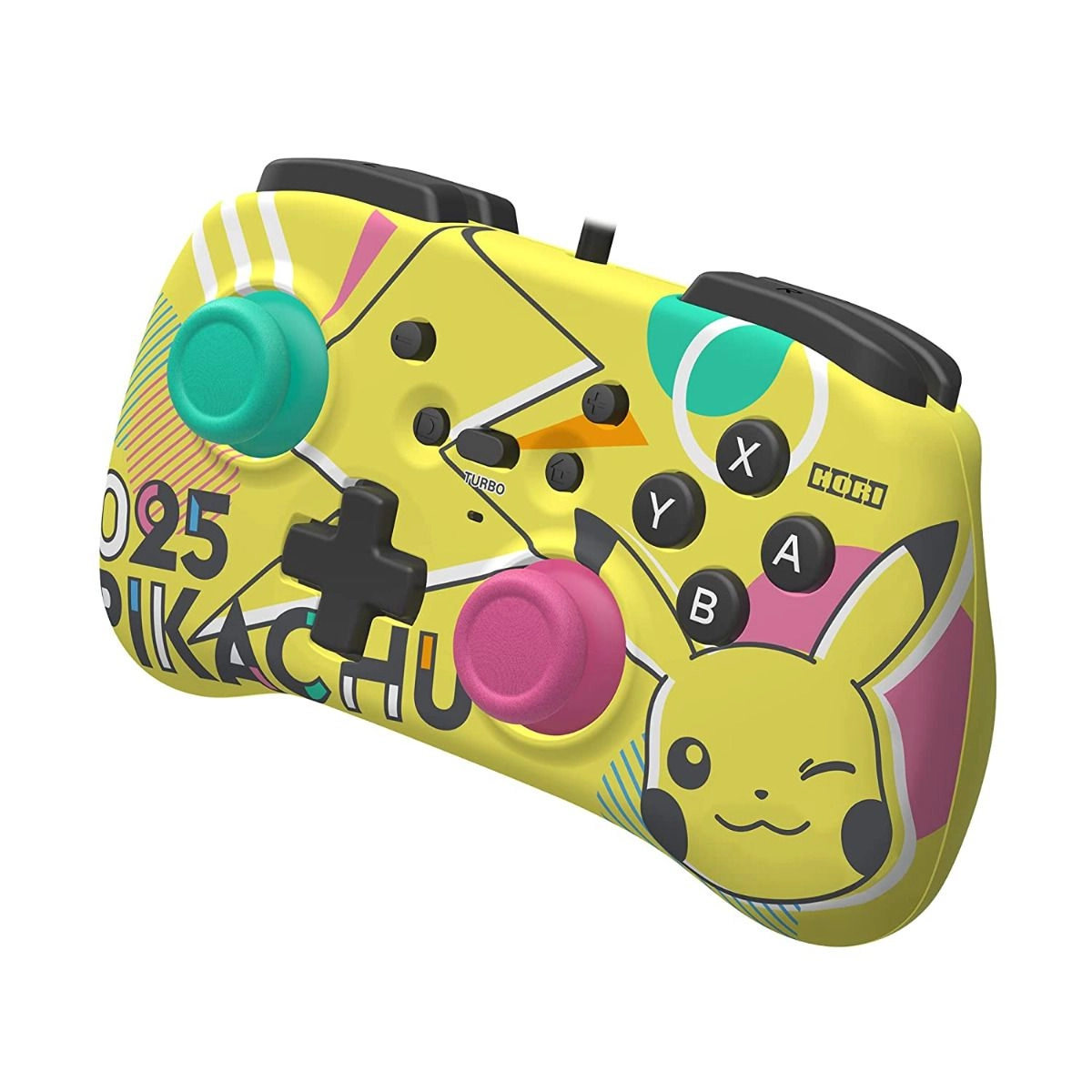 Nintendo Switch Mini Controller Pikachu Pop Multicolor