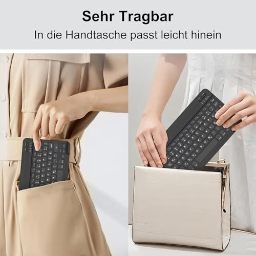 Wireless Bluetooth Keyboard - DE Wireless