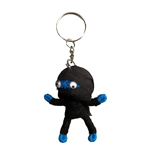 Ninja Voodoo String Doll Keychain