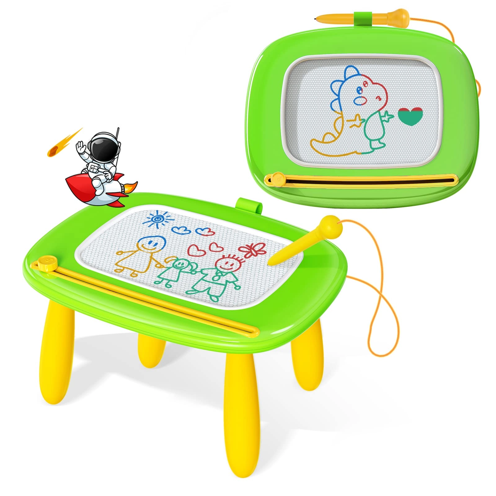 kikidex Magnetic Drawing Board - 1+ years 1 pcs