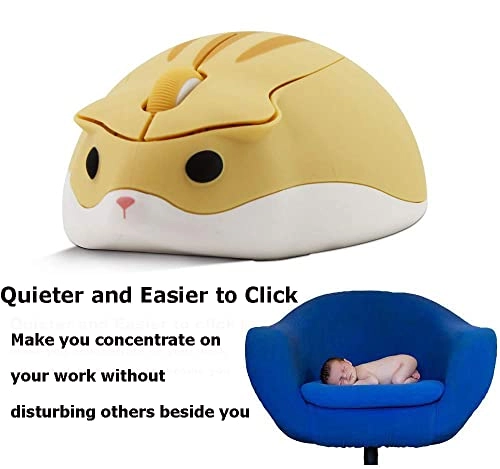 Hamster Shape Mouse - Wireless