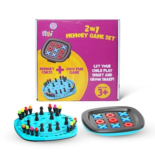 FLYI BLOWEST Memory Chess - 2-in-1 + XOX Game