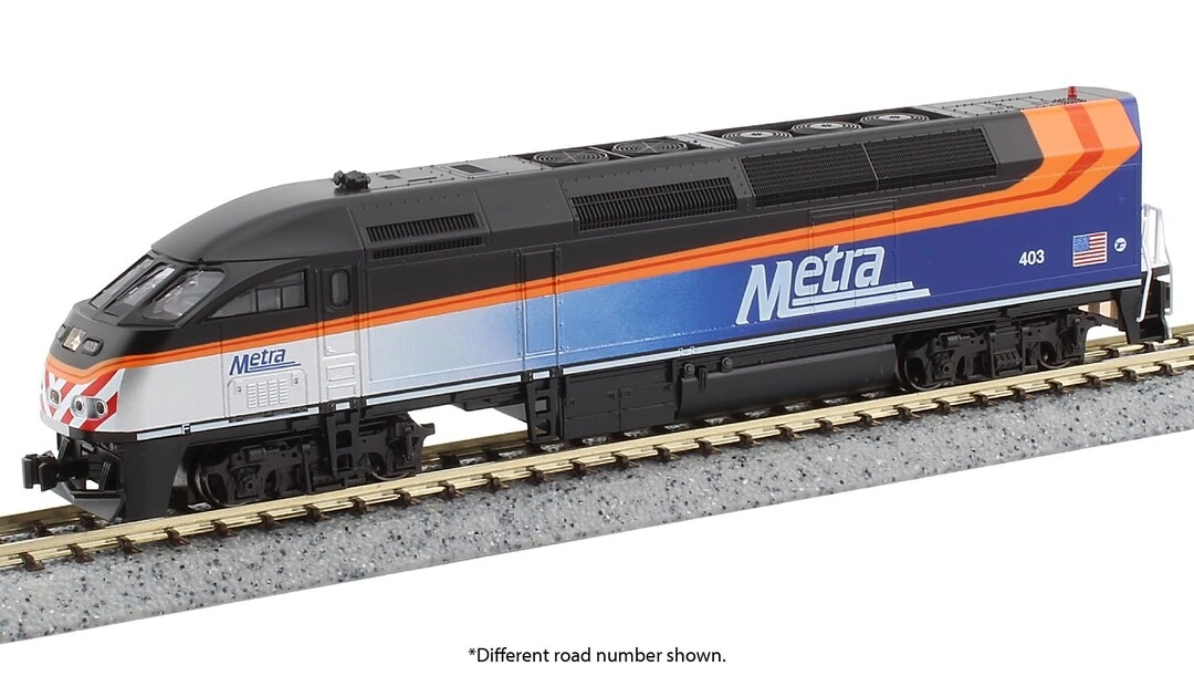Kato USA Inc MP36PH Chicago Metra #424 - N