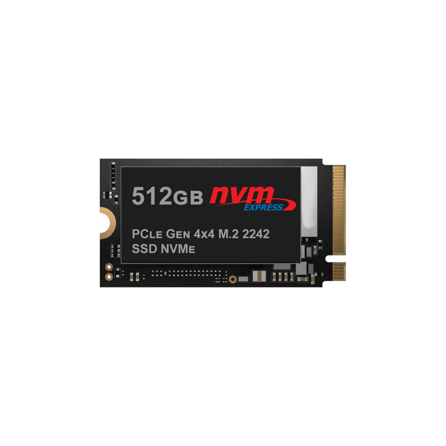 realtechnology srl PCIe NVMe Gen 4x4 SSD - 512GB M.2 2242