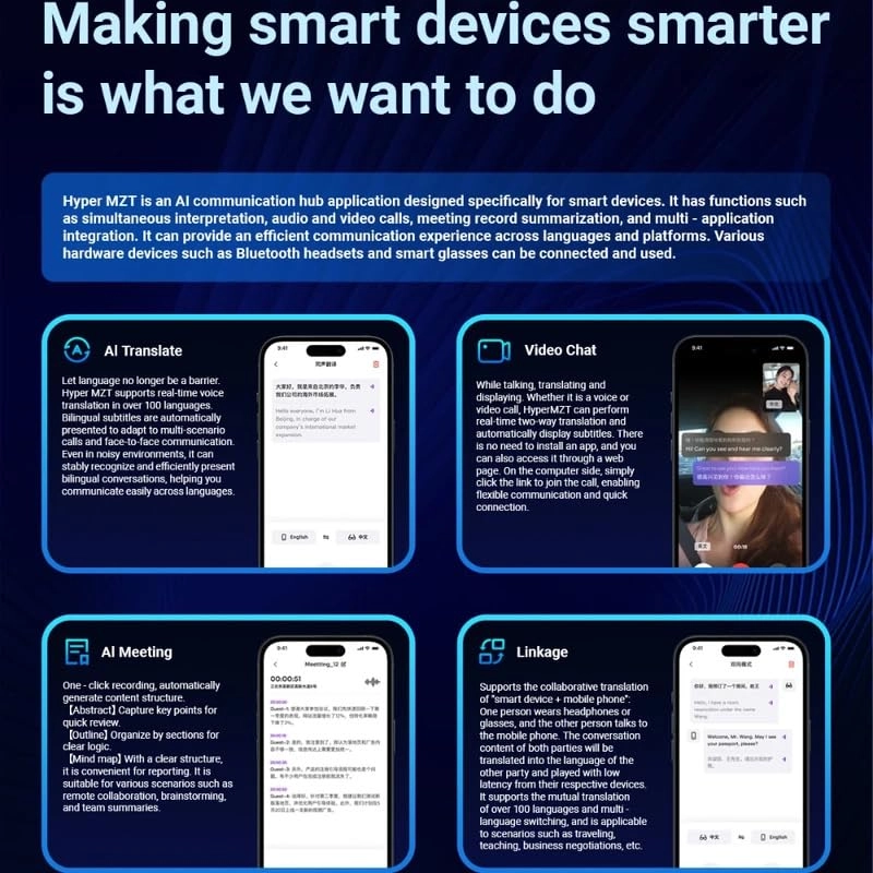 F16 - AI translation Bluetooth 5.4