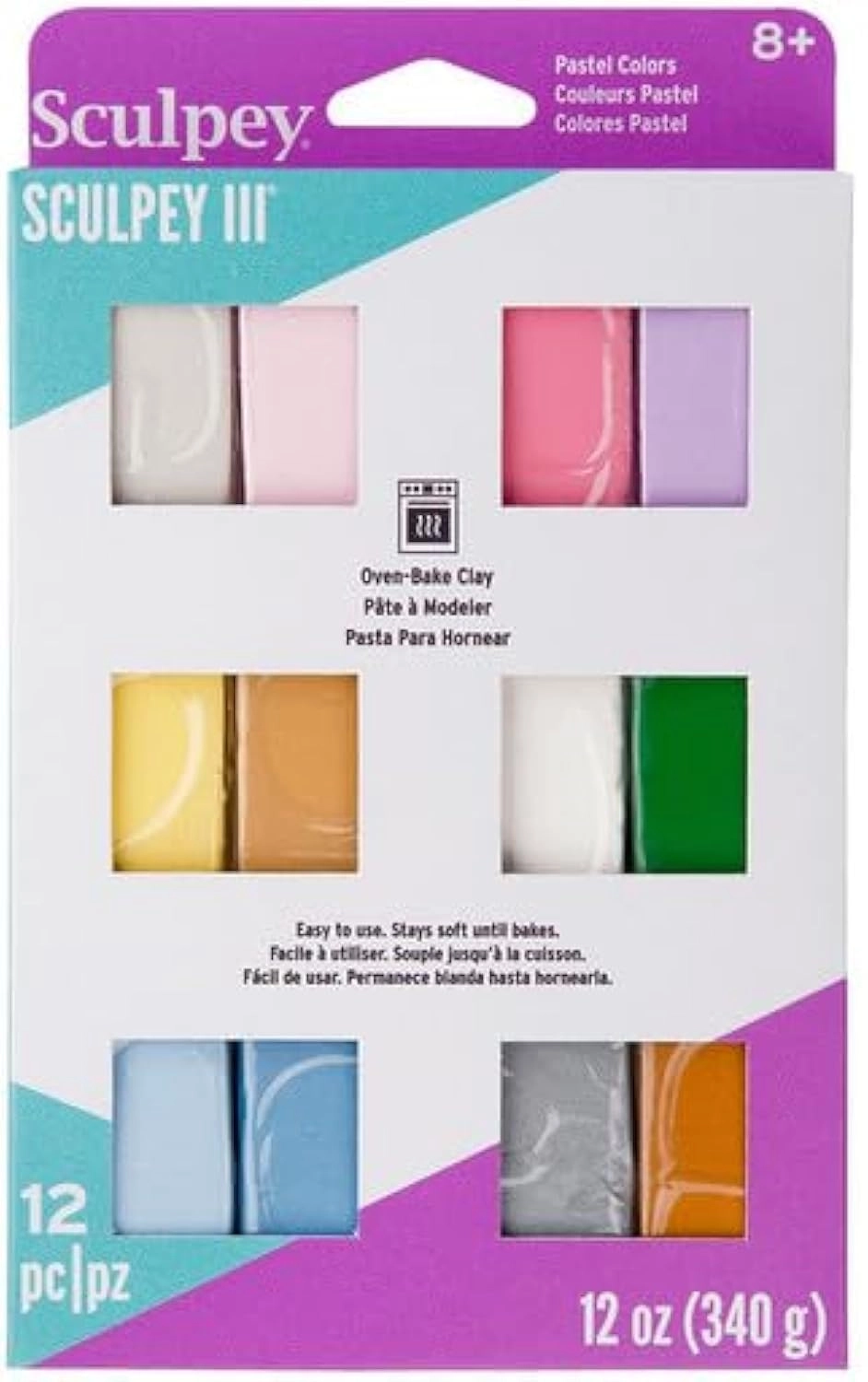 Iii Polymer Clay - 28g 12pcs.