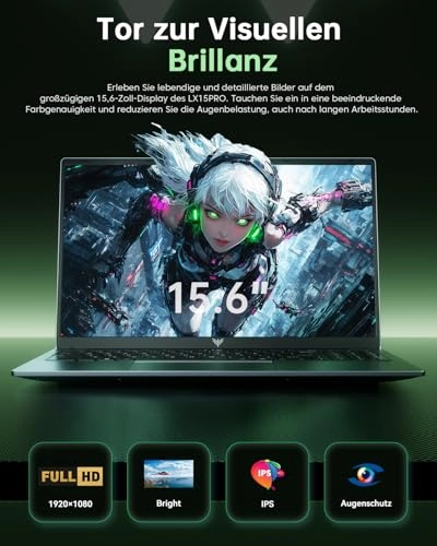 LX15Pro - 15.6'' Ryzen 5-7430U 16GB DDR4 512GB SSD