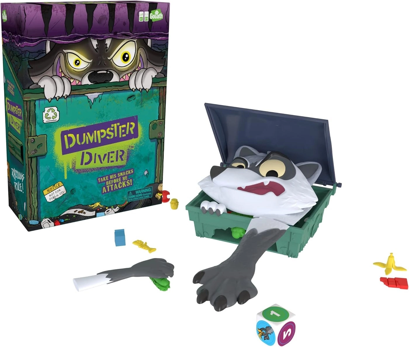 Dumpster Diver - English Ages 4 and Up