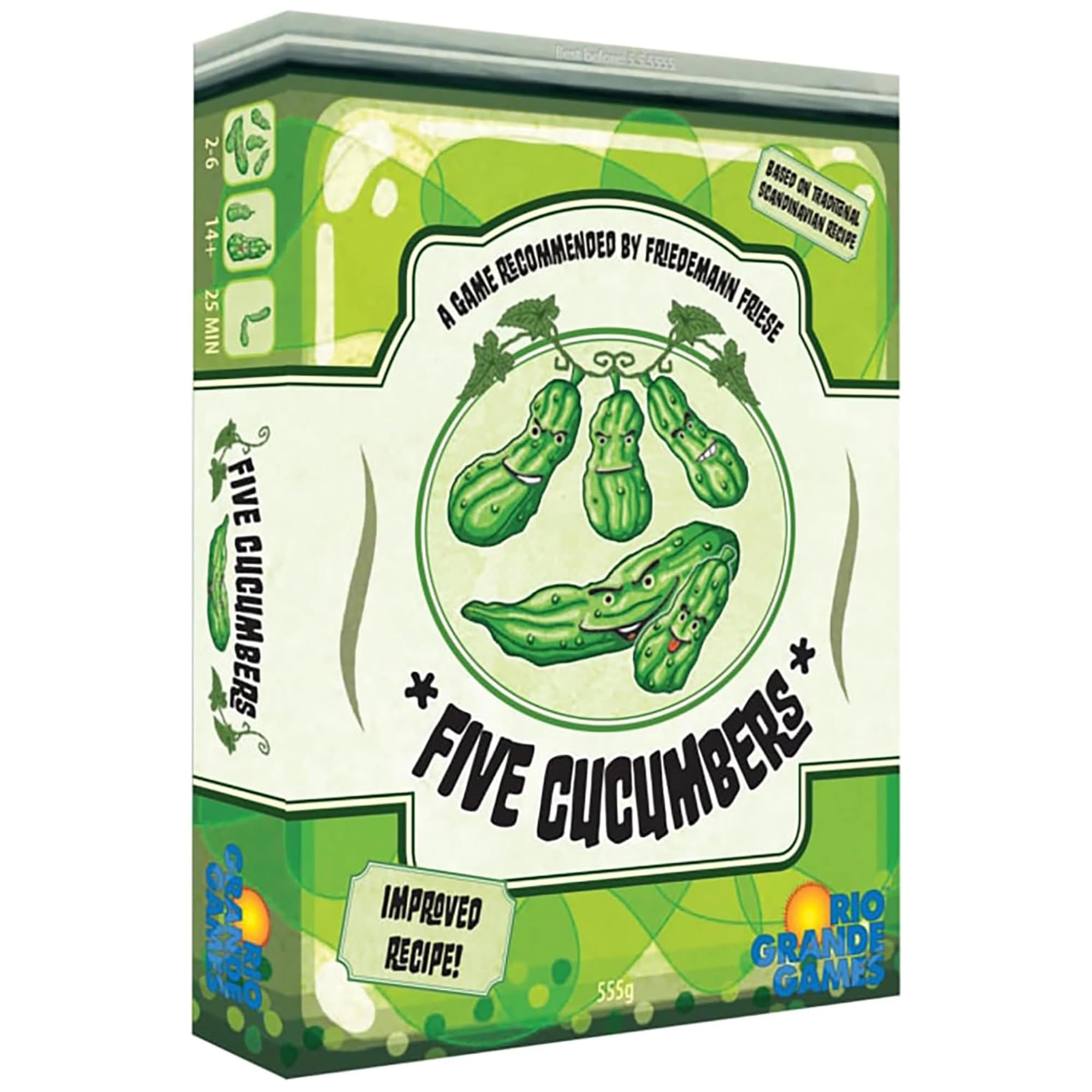 Rio Grande Games Five Cucumbers - Trick Taking Card Game