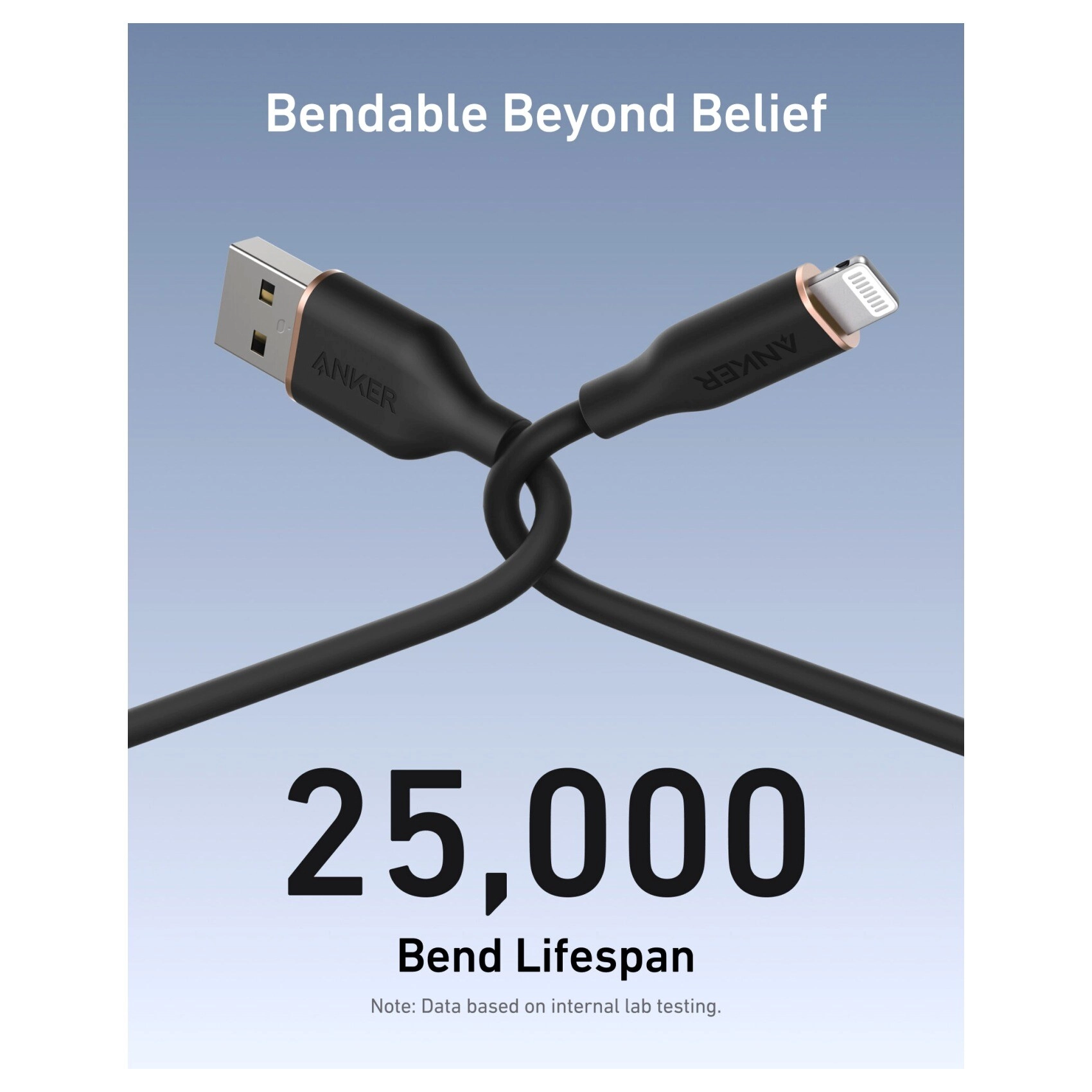 PowerLine III Flow USB-A to Lightning Cable 1.8m