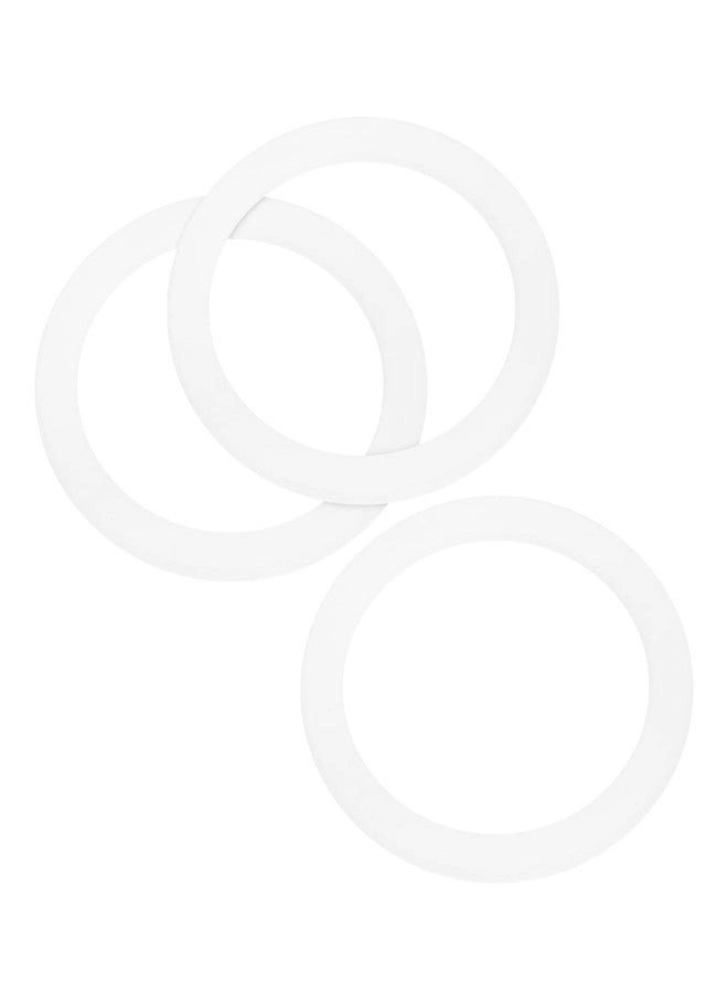 MECCANIXITY Silicone Gasket - 62x80.5x2.5mm 9-Cup Pack of 3