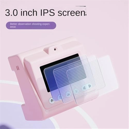 S6 - Kids Instant Camera Printable (Thermal Paper) Front & Rear Dual