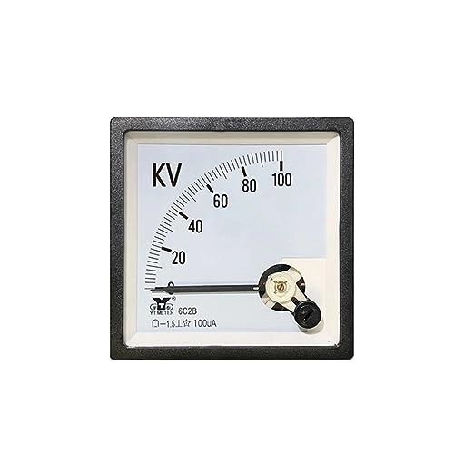 Yt72 - High Voltage DC Voltmeter 5kV 10kV 20kV 30KV 50kV 100kV DC Pointer Meter