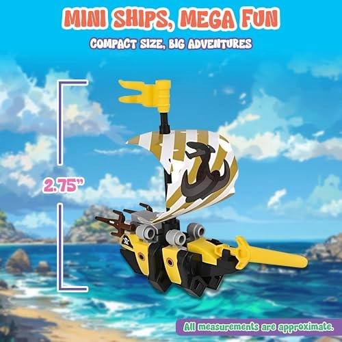 Pirate Ship - 12 pcs