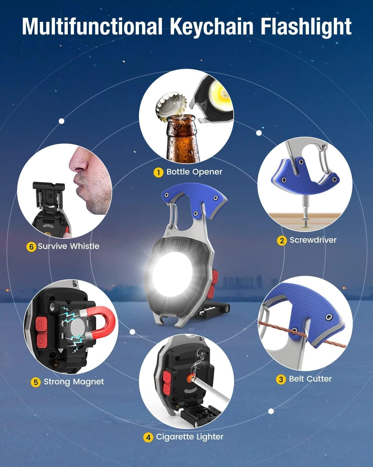 W5147 - Rechargeable 800lm