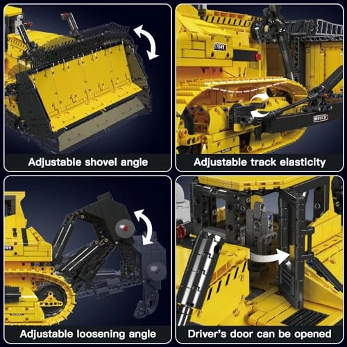 Technik Remote Controlled Bulldozer (17049) - App Controlled Motors