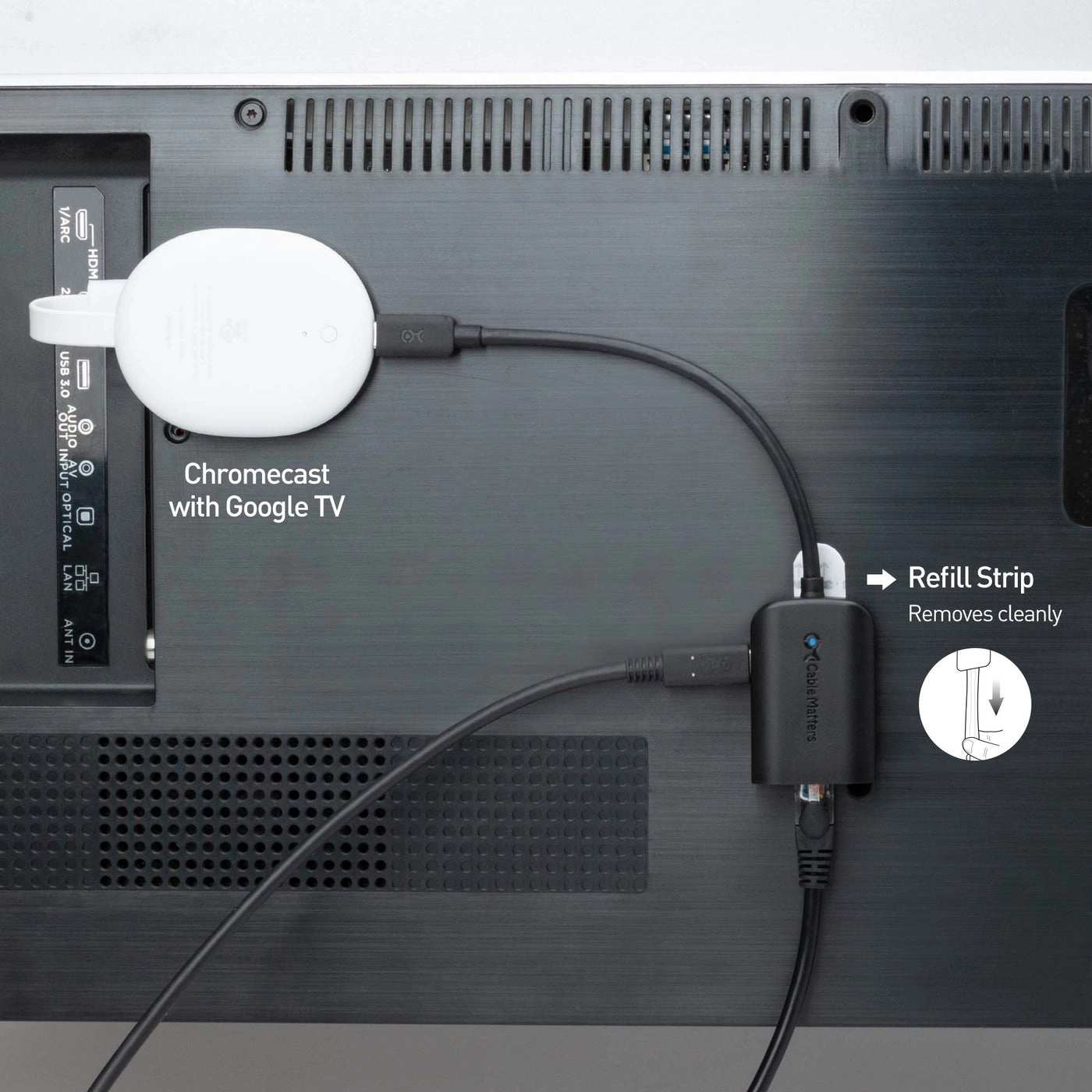 Charge Cable 100W Ethernet to USB-C