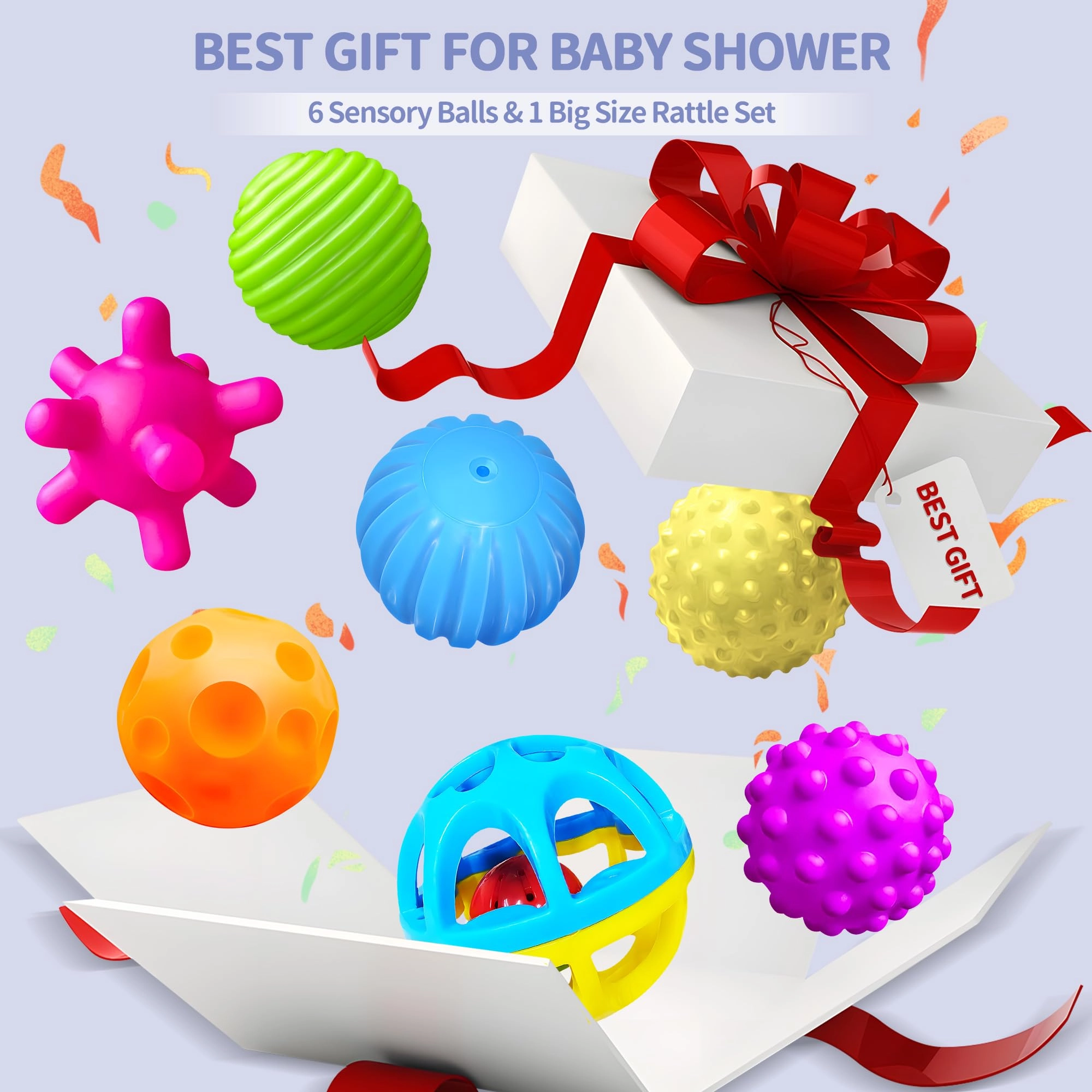 Sensory Balls - Plastic 7