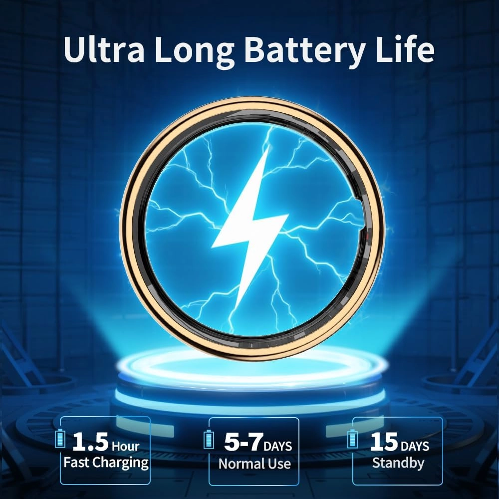 LCD Display Smart Ring - 13