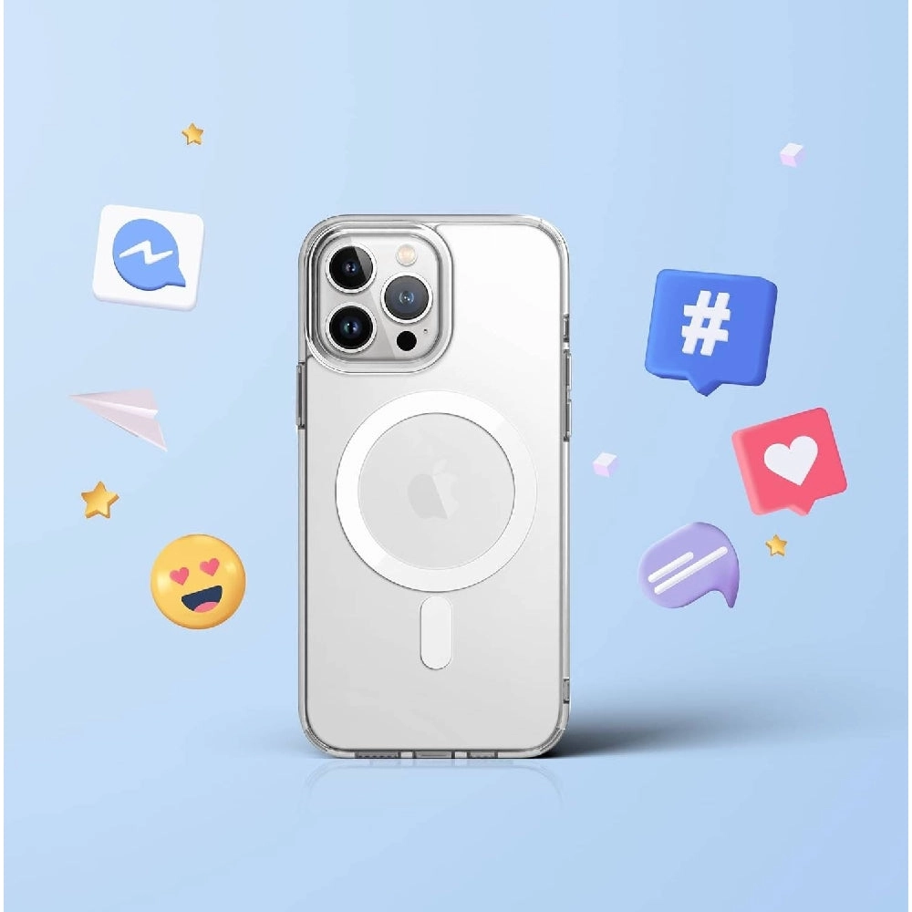 Magsafe Safety Phone Case - Crystal Clear for Apple Iphone 15