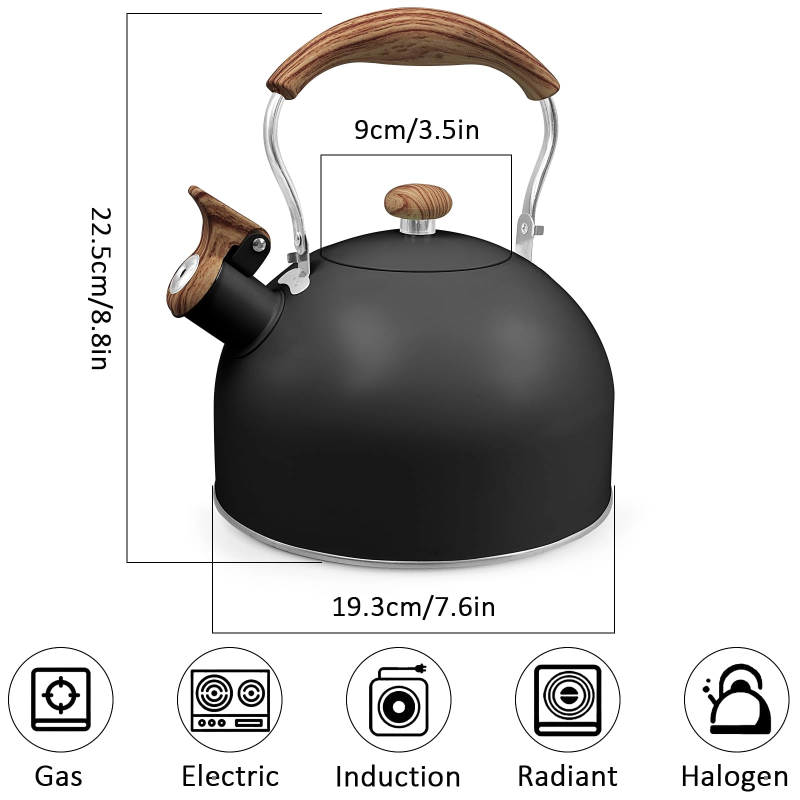 Whistling Kettle - 2.5 litres