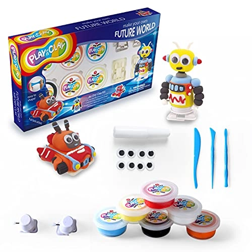 Air Dry Clay Kit - 3+ years 6 pcs