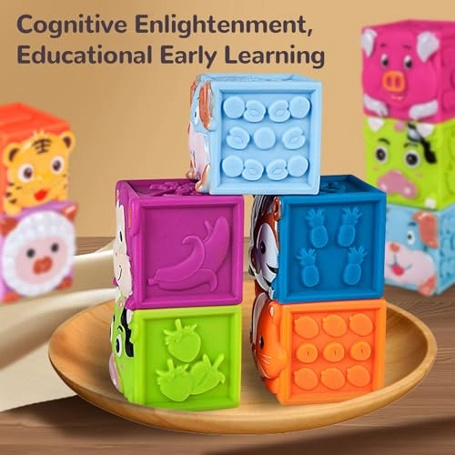 Baby Blocks - 18 months - 3 years 12 pieces