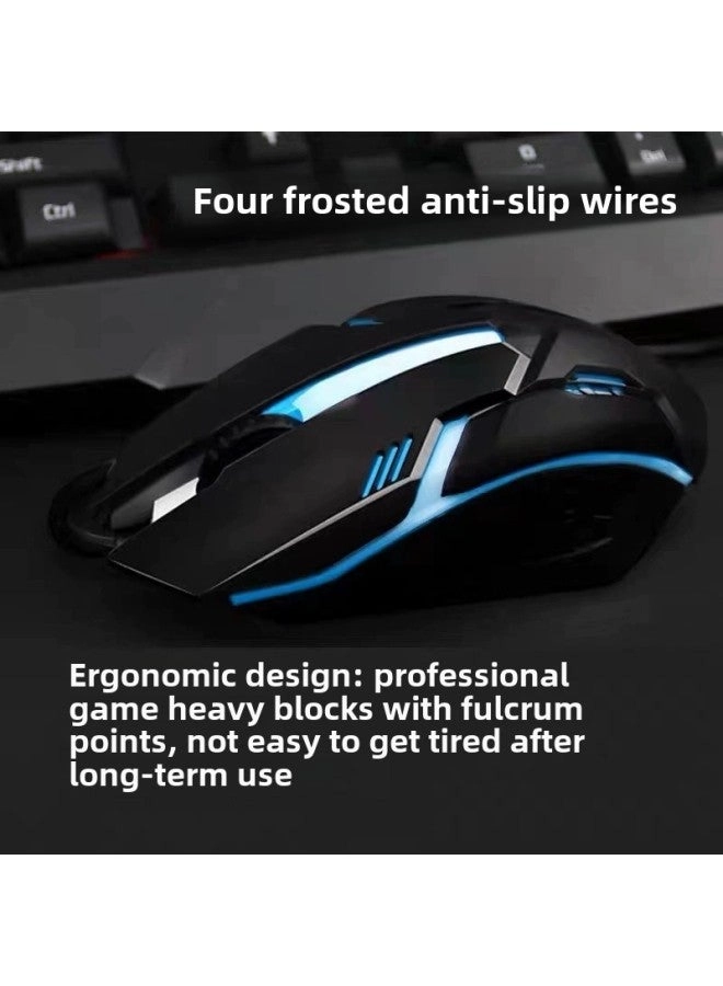 MC Saite A70 RGB Gaming Mouse - Wired