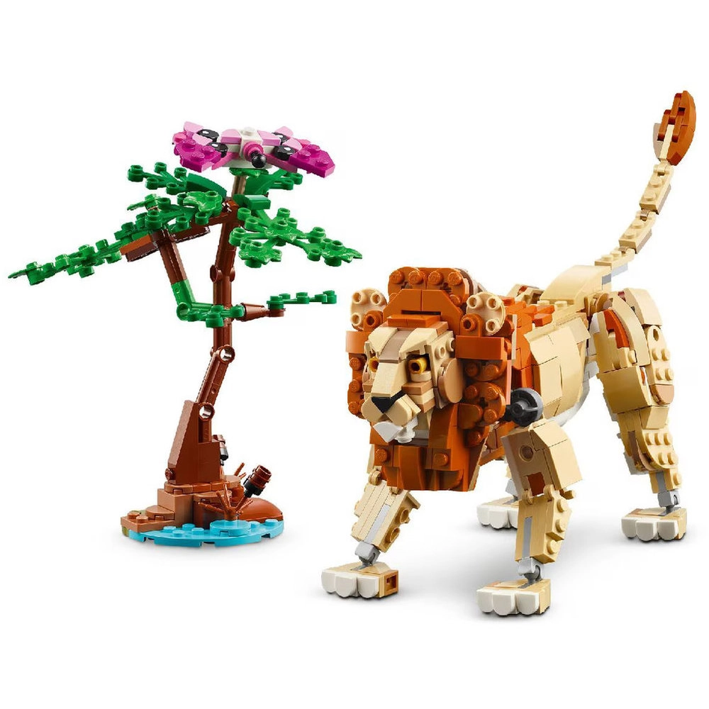 Wild Safari Animals (31150) - 3in1 Giraffe Gazelle Lion