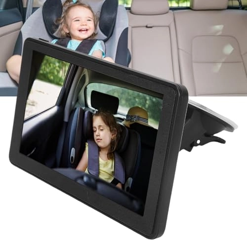 Split Screen Display Baby Car Camera - 7 inch